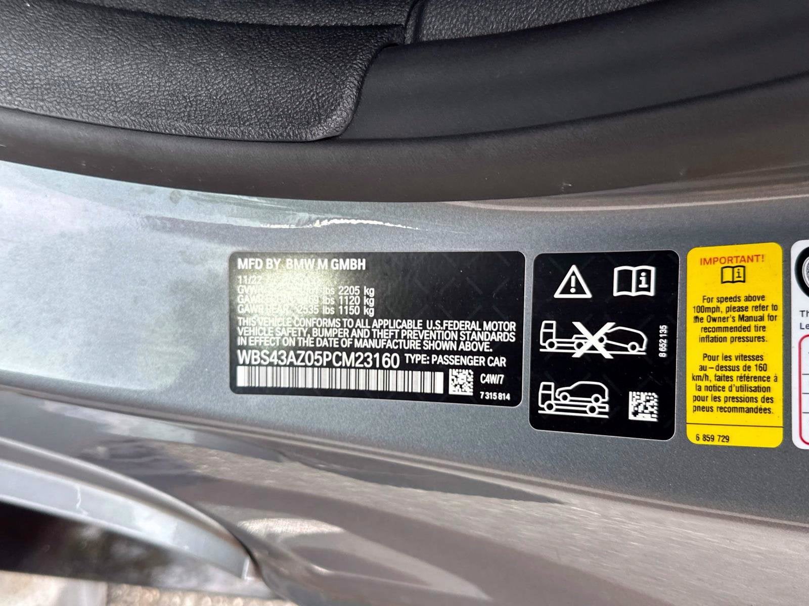 2023 BMW M4 Competition