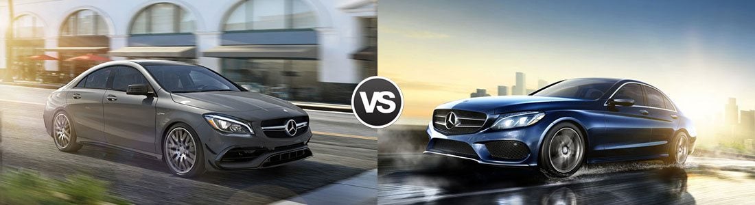 2017 Mercedes-Benz CLA 250 vs C 300